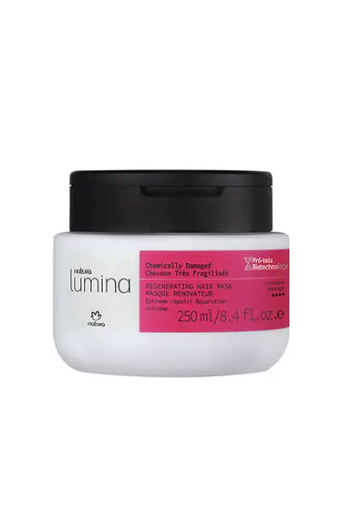 Regenerating Hair Mask - Natura Brasil - Lumina - Cosmetic products index -  CosmeticOBS - L'Observatoire des Cosmétiques