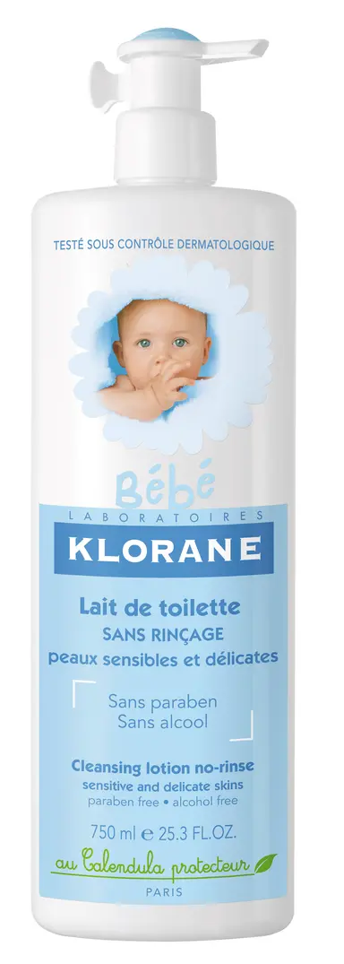 KLORANE Bebe Cleansing Lotion No-Rinse - 25.3fl. oz for sale online