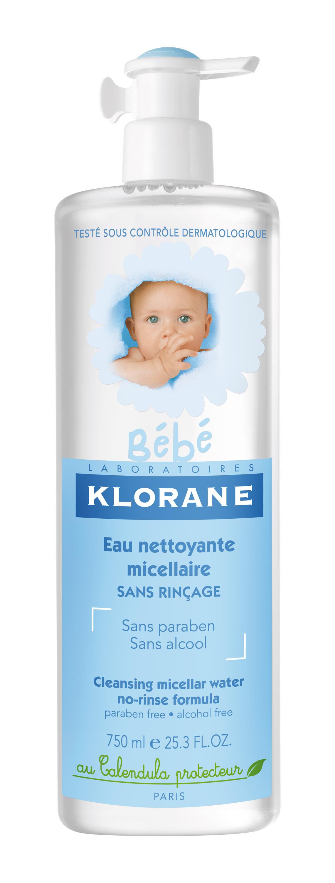 MIXA bébé - Eau nettoyante Hydratante - Enrichi en glycerine - 250ml