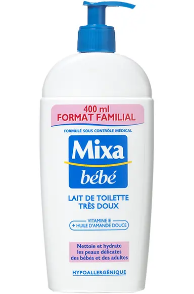 Mixa Bébé Shampoing Très Doux 400 ml - Lot de 2 