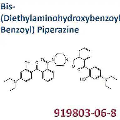 Bis-(Diethylaminohydroxybenzoyl benzoyl) piperazine