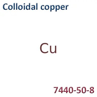 Colloidal copper