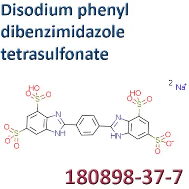 Disodium phenyl dibenzimidazole tetrasulfonate