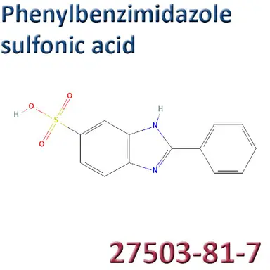 Phenylbenzimidazole sulfonic acid
