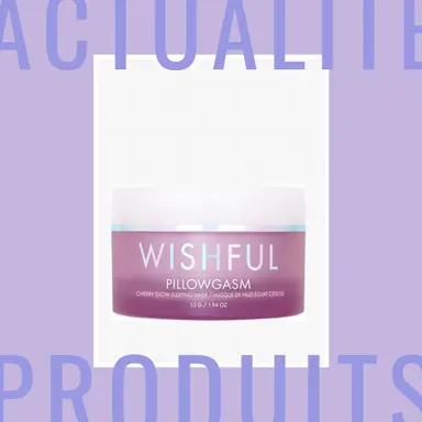 Pillowgasm de Wishful, un masque de nuit spécial Saint-Valentin