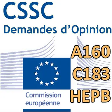 Demandes d'Opinion au CSSC