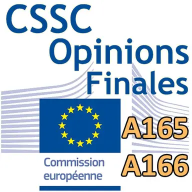 Hydroxypropyl p-phenylenediamine (A165), Methylimidazoliumpropyl p-phenylenediamine HCl (A166) : Opinions finales du CSSC