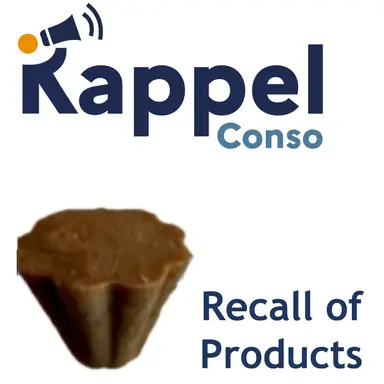 Rappel d'un shampooing solide de la marque Savon Fou