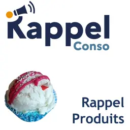 Rappel d'un cupcake de bain de la marque Savon de luxe