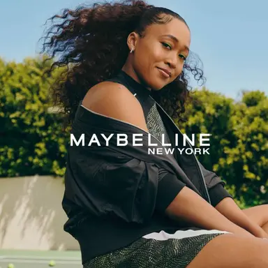 Maybelline New York choisit Naomi Osaka comme égérie du programme Brave Together