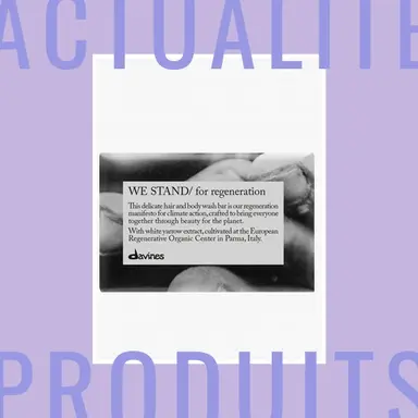 Davines lance un shampoing solide cheveux et corps 100 % vertueux