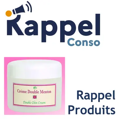 Rappel d'une crème de la marque Europe cosmétique et parfums