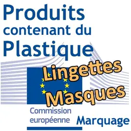 Marquage des produits contenant du plastique : les précisions de la Commission