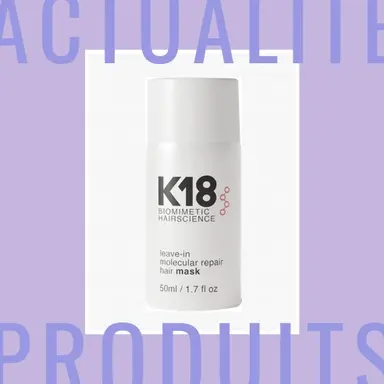 K18, un masque capillaire sans rinçage dont les bienfaits durent deux semaines
