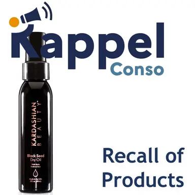 Produit au rappel