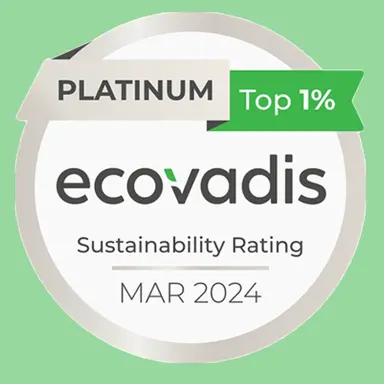 Eurofragance obtient la médaille platine EcoVadis