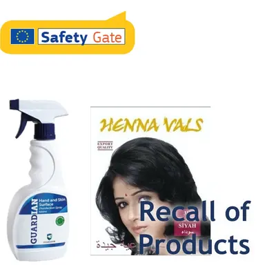 Produits au rappel