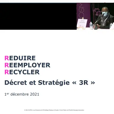 Les emballages plastiques à l'heure des 3R