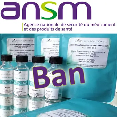 Interdiction de produits Apy Skin Solutions