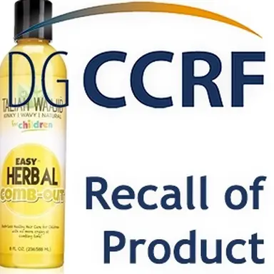 Recall of a Taliah Waajid hair detangler