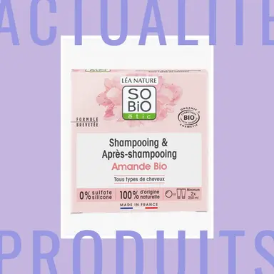 So’Bio étic lance deux nouveaux solides cheveux 2 en 1 Shampoing & Après-Shampoing