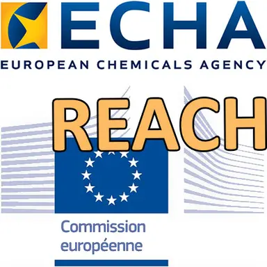 Drapeau Commission européenne et logo ECHA