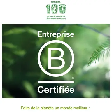 Weleda est certifié B-Corp