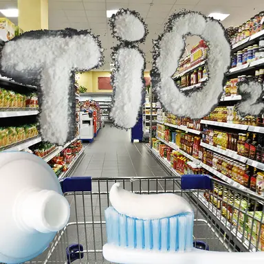 Menace d'interdiction du dioxyde de titane