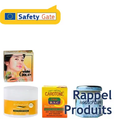 Produits au rappel