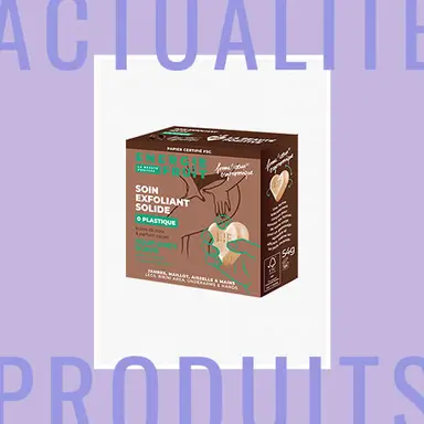 Un soin exfoliant solide pour Énergie Fruit