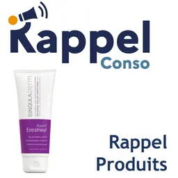 Rappel d'un Gel Xpert Entraineur de la marque Singuladerm