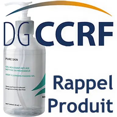 Rappel d’un gel moussant de la marque Modologie