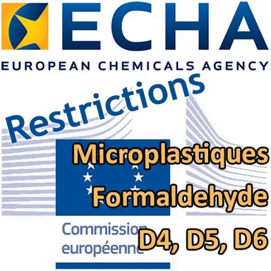 Propositions de restrictions de l'ECHA