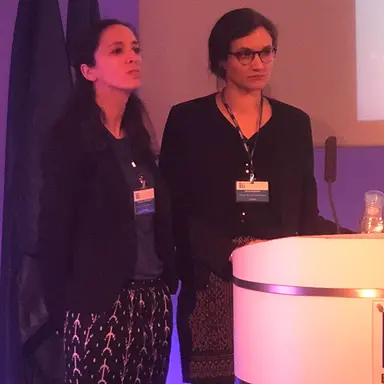 Catherine Apolinario et Marie Magnan