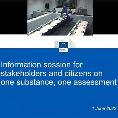 Session d’information "1 substance, 1 évaluation" : les Q/R (1/2)