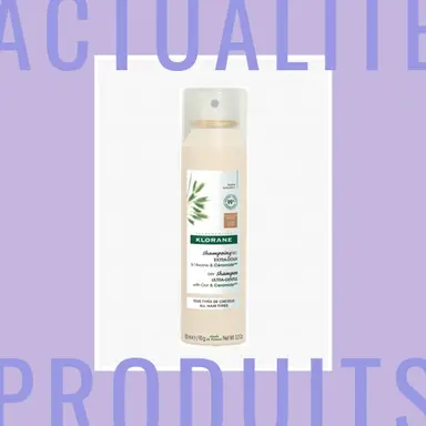 Le nouveau shampoing sec à l’Avoine & Céramide like Klorane qui ne dessèche pas les cheveux !