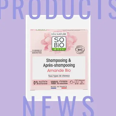 So’Bio étic lance deux nouveaux solides cheveux 2 en 1 Shampoing & Après-Shampoing
