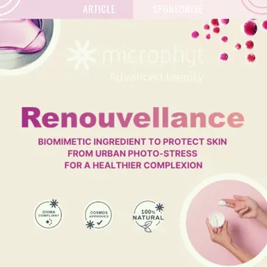 Renouvellance : Un ingrédient actif unique 100 % naturel contre le photostress urbain