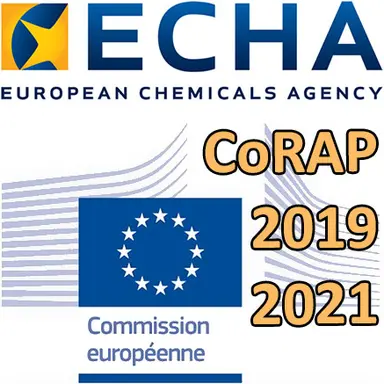 Proposition de l'ECHA pour le CoRAP 2019-2021