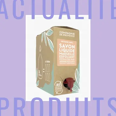 La Compagnie de Provence lance des écorecharges de savons liquides de trois litres !