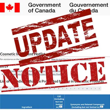 Canada : les modifications de la Liste Critique des ingrédients retardées... et précisées