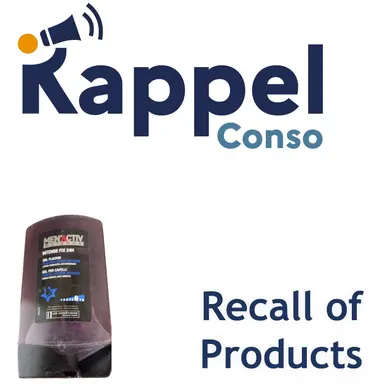 Produit au rappel