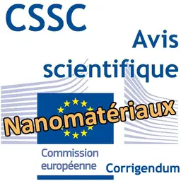 Corrigendum à l'Avis scientifique du CSSC sur la sécurité des nanomatériaux en cosmétiques