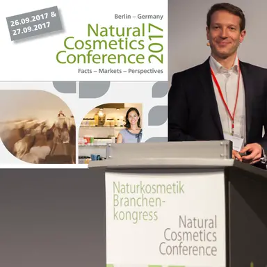 Stefan Bures lors du Naturkosmetik Branchencongress