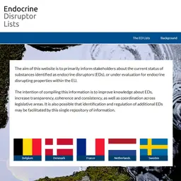 Une nouvelle liste de perturbateurs endocriniens