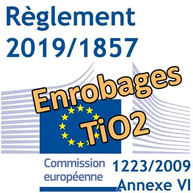 Trois nouveaux enrobages autorisés pour le dioxyde de titane nano (filtre UV) Article