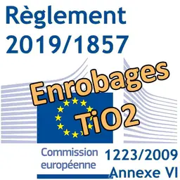 Trois nouveaux enrobages autorisés pour le dioxyde de titane nano (filtre UV) Article