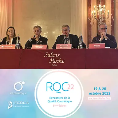Le bilan de santé 2022 de la cosmétique française d'Emmanuel Guichard (FEBEA)
