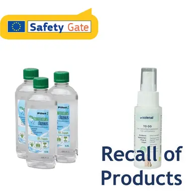 Recall of products