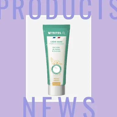 La crème mains hydro-alcoolique Wyritol, un astucieux 2-en-1